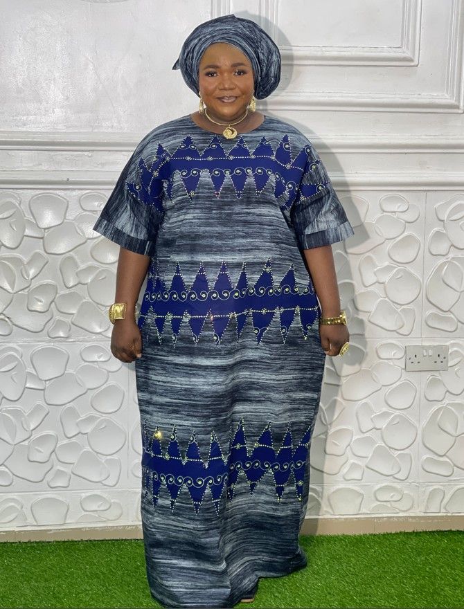 Damilade Maxi Ankara Gown - Free Dress