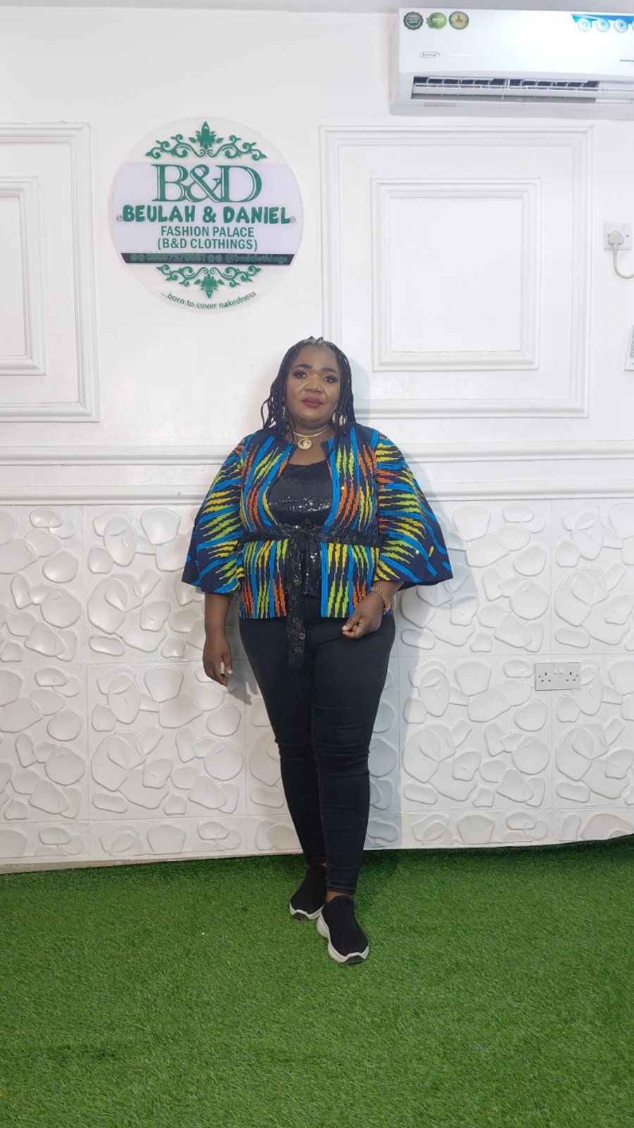 Tade Ankara Jacket - Luxury Gowns