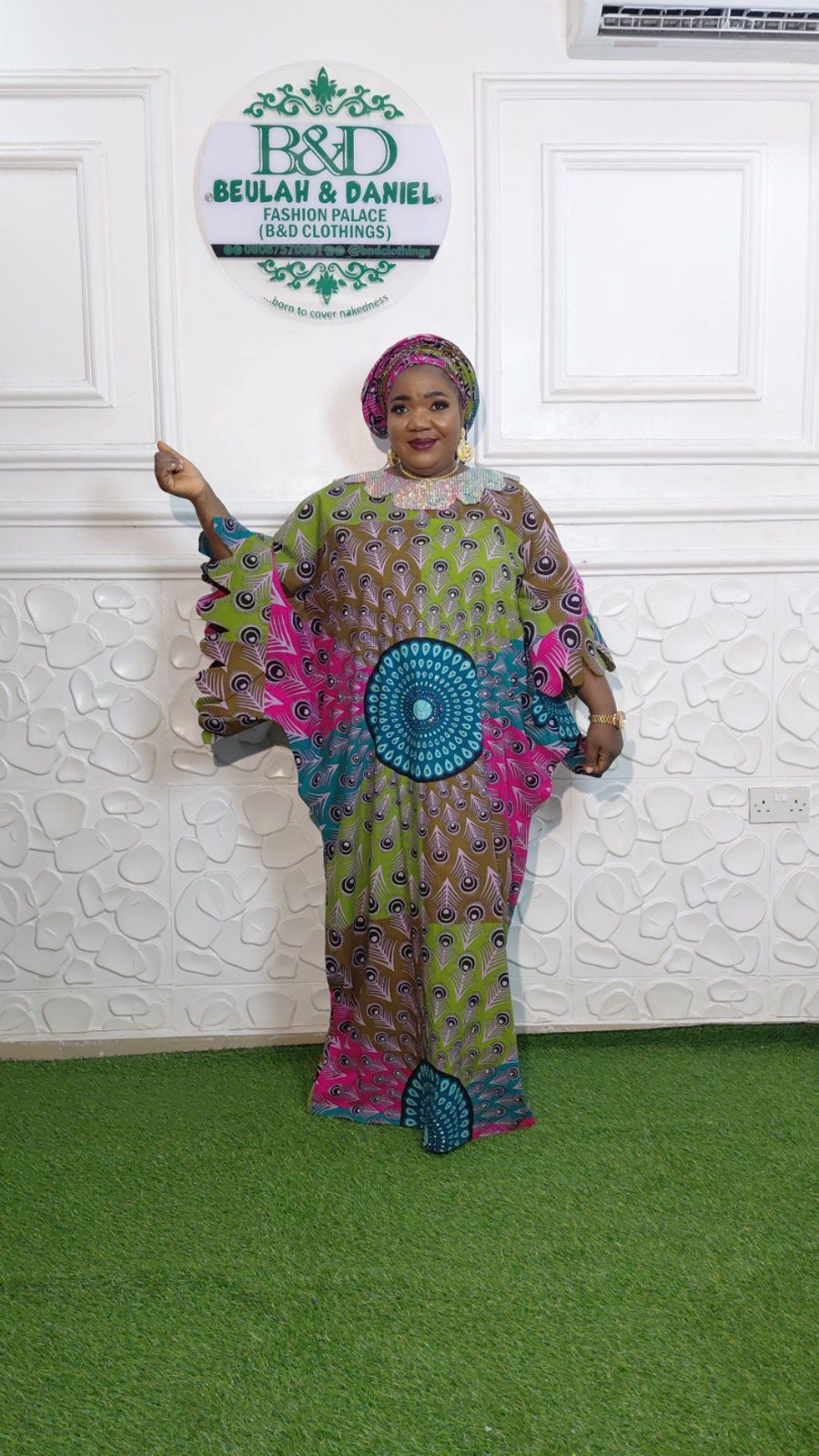Yemi ankara maxi dress - Bubu